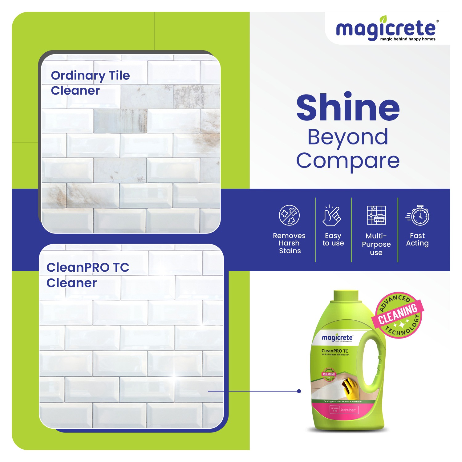 Shine Beyond Compare with Clean PRO TC Shine Beyond Compare with Clean PRO TC