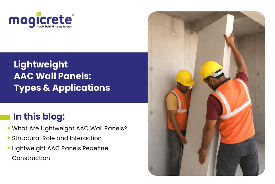 Lightweight AAC Wall Panels: Types, Structural Use & Applications